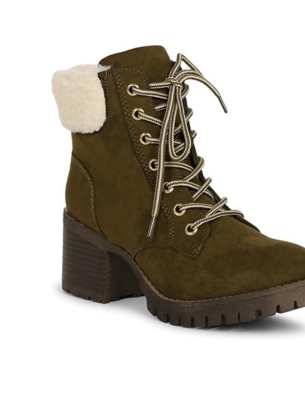 Bamboo Faux Fur Boots - Picture 2 of 8